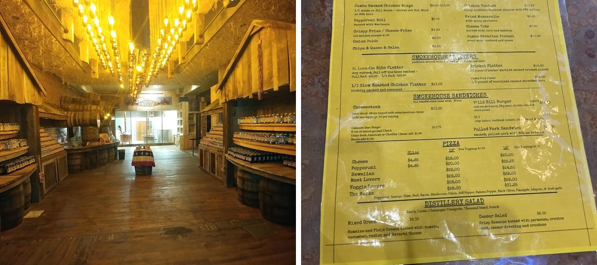 Deadwood Pizza Factory Menu